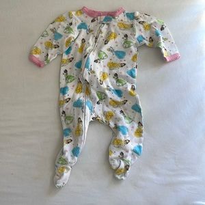 Disney Princess pajamas 6-9 months